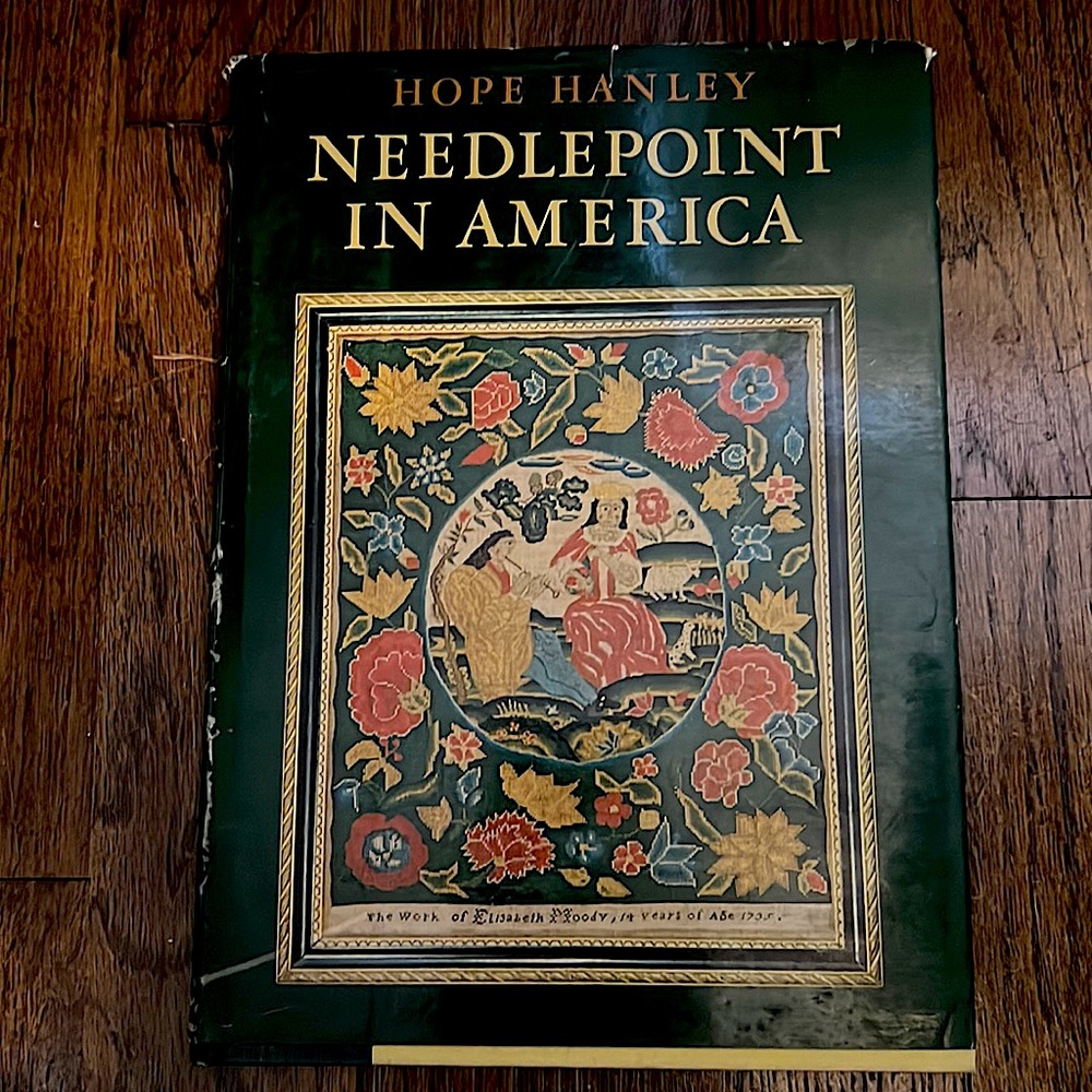 Needlepoint in America by Hope Hanley book